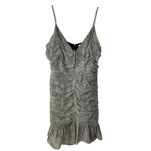 The east order THOMSENE MINI DRESS snake skin‎ animal print Size Medium